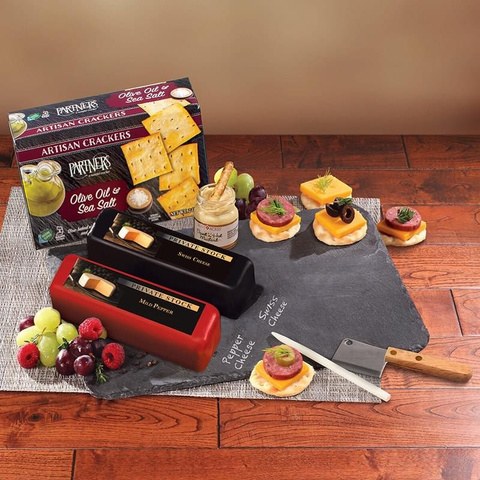 Genuine Slate Serving Plate with Shelf Stable