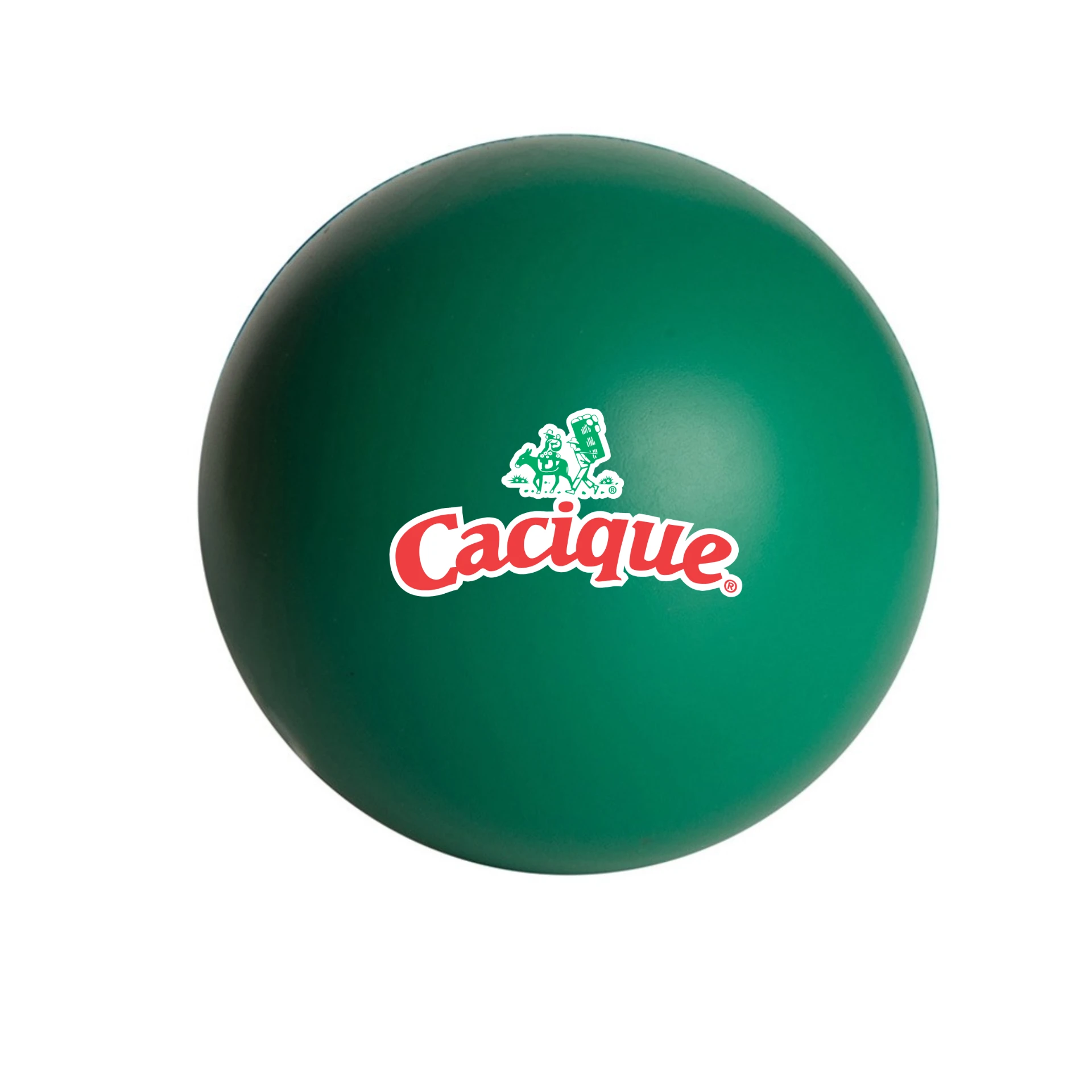 Cacique branded Round Stress Ball