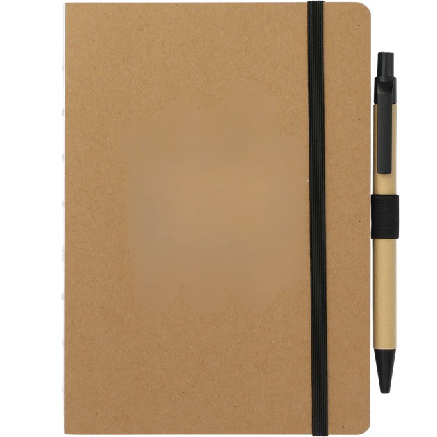 5" x 7" FSC® Recycled Notebook and Pen Set