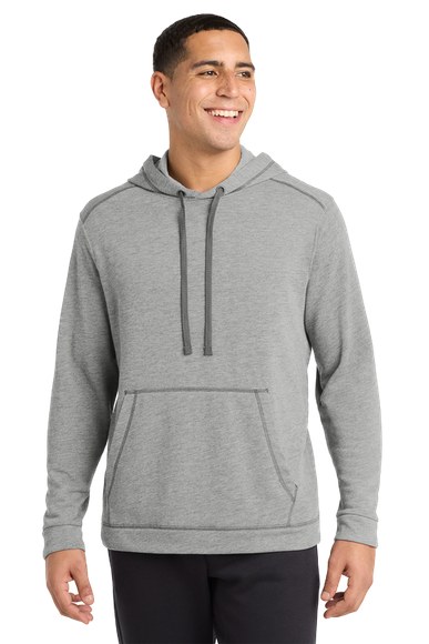 Sport-Tek® PosiCharge® Tri-Blend Wicking Fleece Hooded Pullover