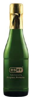 Etched Mini CA Champagne Sparkling Wine Bottle