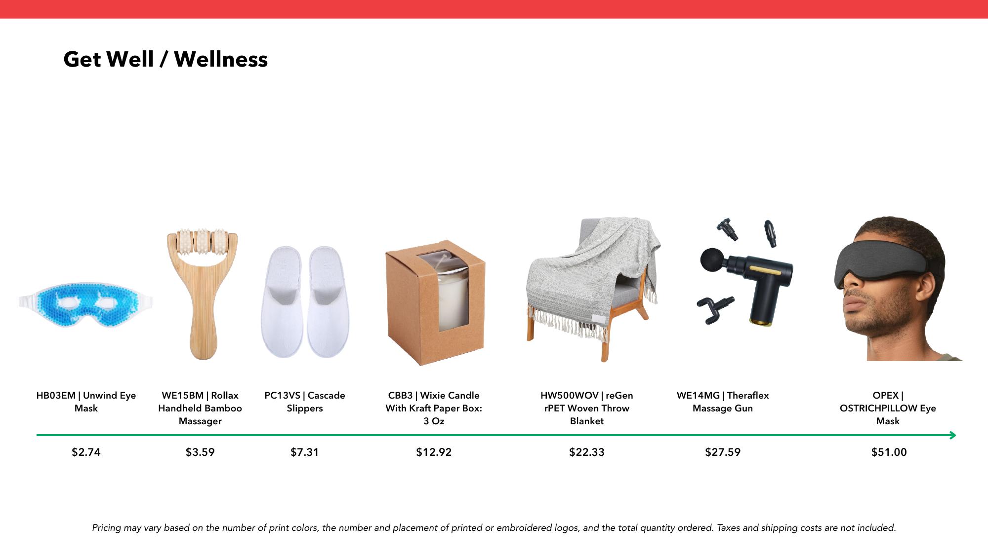 Wellness lineup